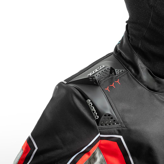 Sparco Superleggera-K Kids Karting Suit black/red (FIA)