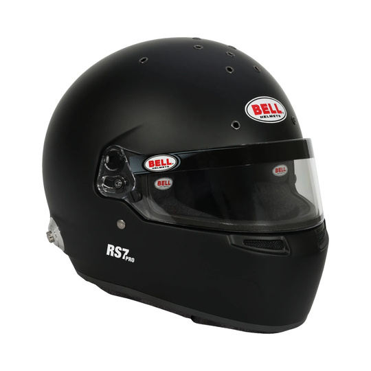Bell RS7 PRO Racing Helmet Black (FIA)