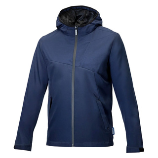Sparco Grit Mens softshell jacket navy blue