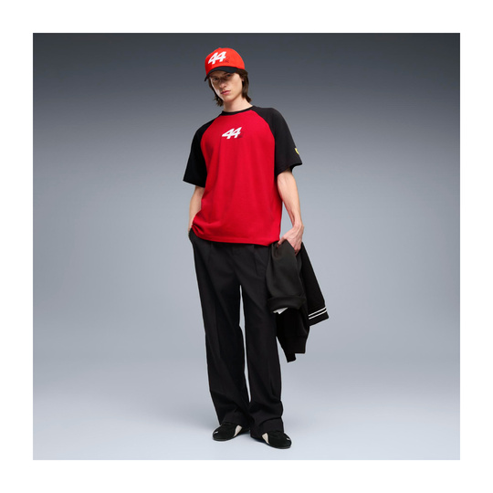 2026 Scuderia Ferrari F1 Mens Hamilton Graphic T-Shirt red