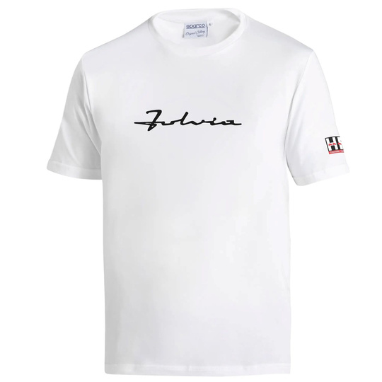Sparco Lancia HF Fulvia Logo T-Shirt white