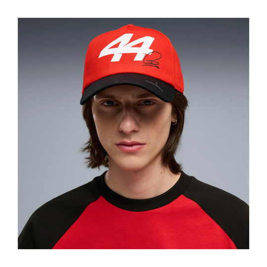 Scuderia Ferrari F1 2026 Lewis Hamilton Graphic Cap Red