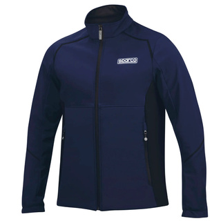 Sparco MY26 Mens softshell jacket navy blue