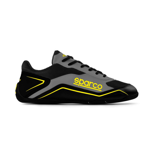 Sparco S-Pole Shoes Black/Yellow