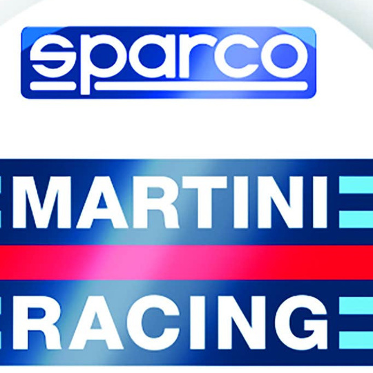 Sparco Martini Racing Horn Button Emblem