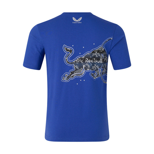 2026 Red Bull Racing Kids Graphic Bull t-shirt blue