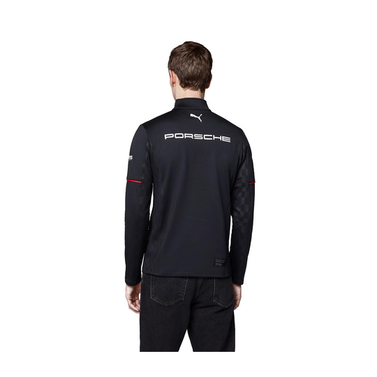 2025 Porsche Motorsport Men's 1/4 Zip Mid-layer Sweatshirt