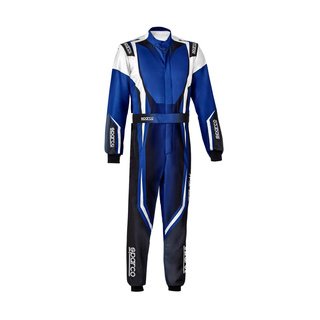 Sparco Prime K Kids Karting Suit Blue/White (FIA)