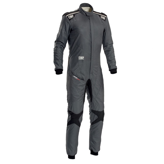 OMP ONE EVO AIR Race Suit Grey-Black (FIA)