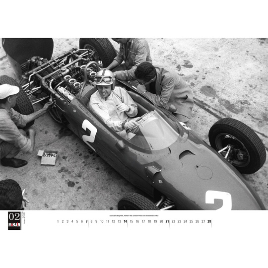 McKlein 2027 Motorsport Classic Wall Calendar