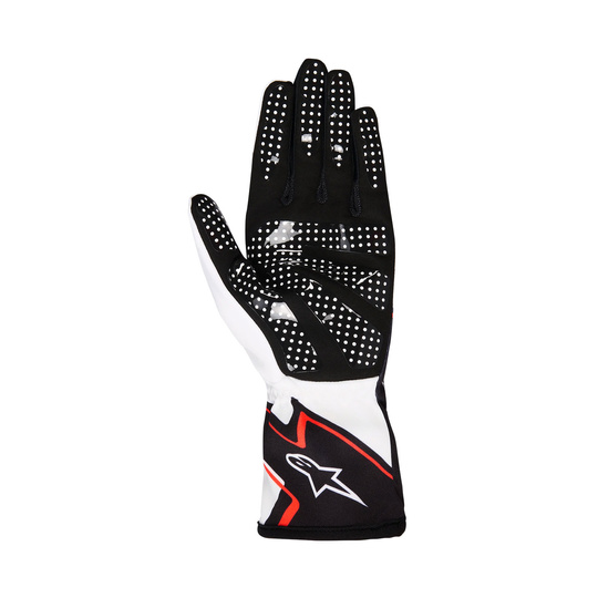 Alpinestars Tech-1 K Race V2 Graphic 1 Gloves White