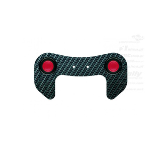 Carbon Fibre Steering wheel button plate - 2 Buttons