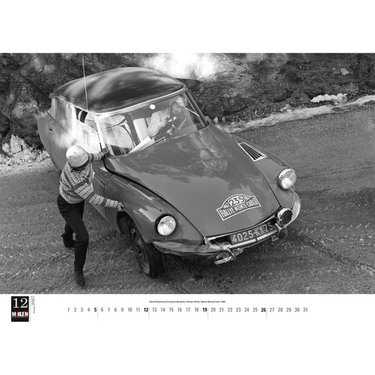 McKlein 2027 Motorsport Classic Wall Calendar