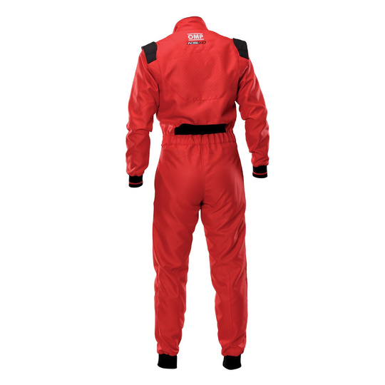 OMP KS-4 Kids Karting Suit Red