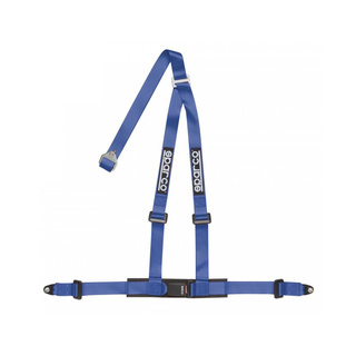 Sparco Club H-3 3-Point Harness Blue (ECE)