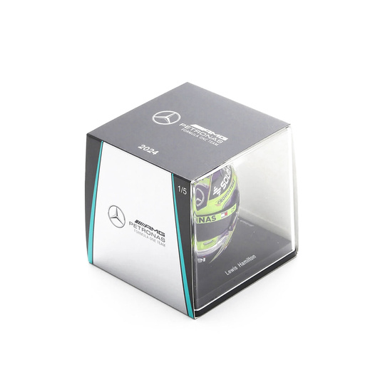 Mercedes AMG Petronas F1 1:5 Lewis Hamilton helmet Silverstone GP