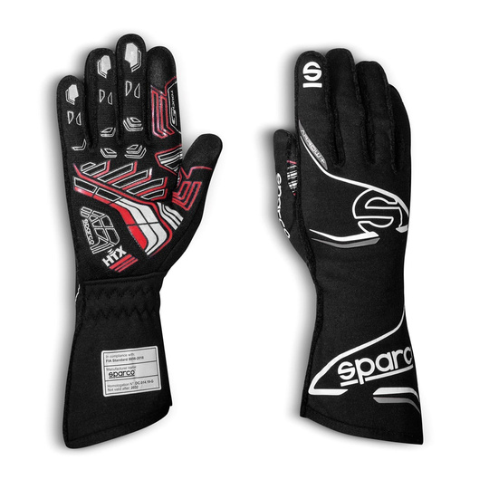 Sparco Arrow+ Racing Gloves Black/White (FIA)