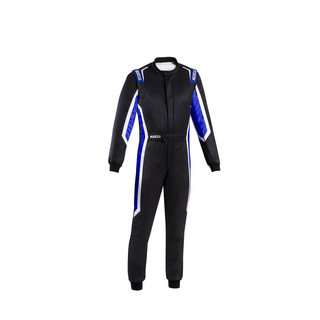 Sparco Sprint Pro MY25 Race Suit Black/Blue (FIA)