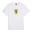2026 Scuderia Ferrari F1 Mens Large Logo T-Shirt white