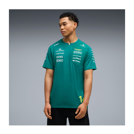 2026 Aston Martin F1 Mens Alonso Team T-Shirt