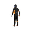Sparco THUNDER Karting Suit Black/Orange (FIA)