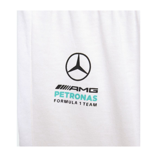 2026 Mercedes AMG F1 DNA Shortsleeve Baby Set White