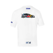 Sparco M-Sport Mens Rally Car T-shirt white