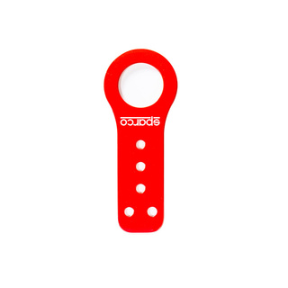SPARCO FIA Towing eye 50 mm red