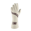 OMP DIJON MY25 Racing Gloves Cream (FIA homologation)