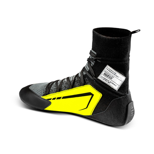 Sparco X-Light+ Racing Shoes Black/Yellow (FIA)