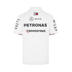 2024 Mercedes AMG F1 Men's Team White Polo