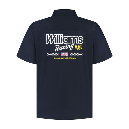 2025 Williams Racing Men's Mechanic Dress Shirt