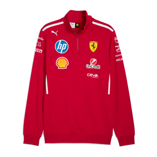 2025 Scuderia Ferrari F1 Men's Team 1/4 Zip Sweatshirt