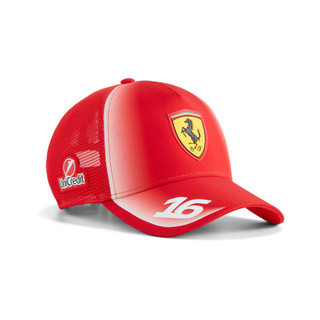Scuderia Ferrari F1 2026 Charles Leclerc Trucker Team Cap