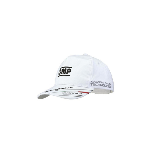 OMP Kids Racing Spirit Hat White