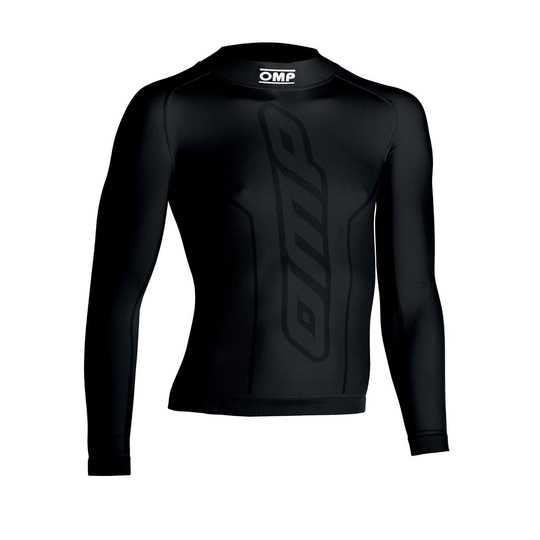 OMP KS MY24 Roll-Neck Underwear Top Black