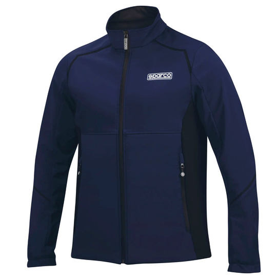 Sparco MY26 Softshell Jacket Navy Blue