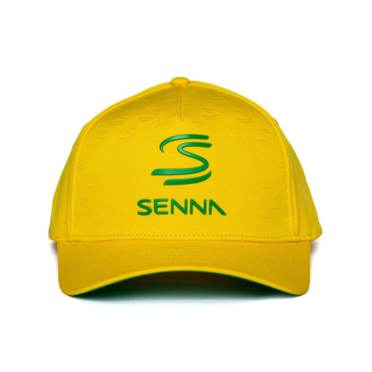 2026 Ayrton Senna Collection Debossed Logo Hat Yellow