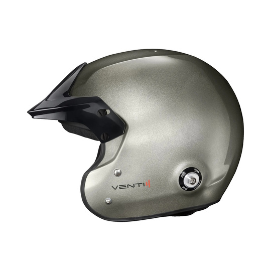Stilo Venti4 Trophy Jet Composite Hans Helmet Silver (FIA)