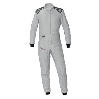 OMP ONE EVO AIR Race Suit Silver/Grey (FIA)