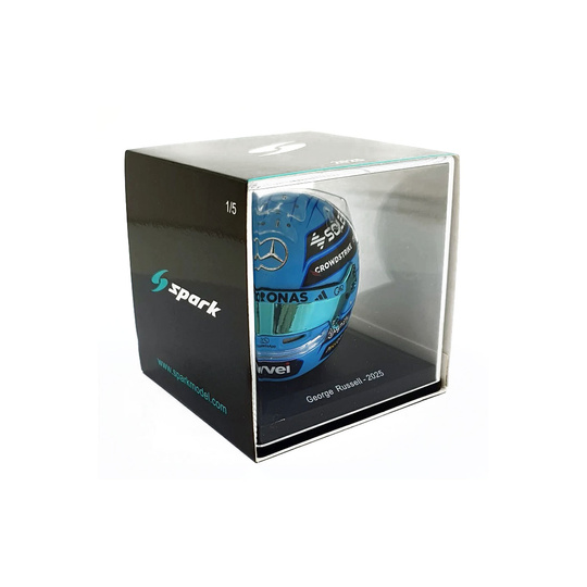 Mercedes AMG F1 George Russell 1:5 Miniature Helmet