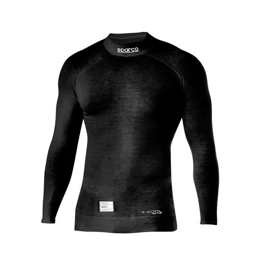 Sparco Prime RW-10 Roll-Neck Underwear Top Black (FIA)