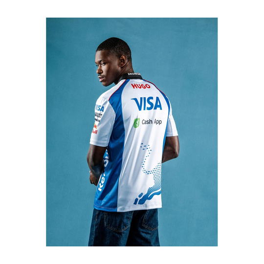 2025 Visa CashApp Racing Bulls Mens Team Polo shirt