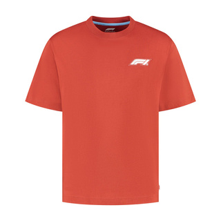 2025 Formula 1 Men's Heritage Logo Red T-shirt