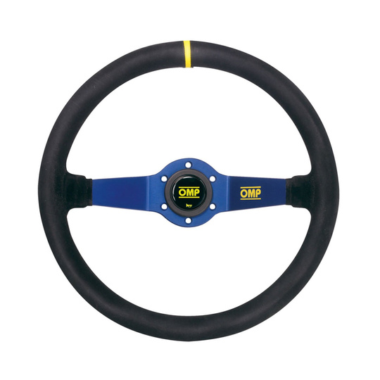 OMP RALLY BLUE Suede Steering Wheel