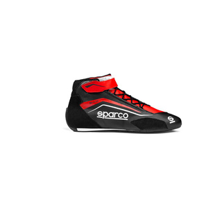 Sparco Skid MY25 Racing Shoes Black/Red (FIA)