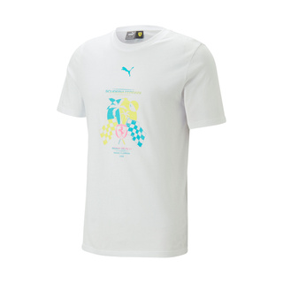  Ferrari F1 Mens Miami GP T-shirt white