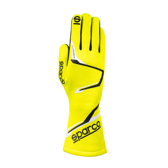 Sparco LAND+ MY25 Rally Gloves Yellow (FIA)