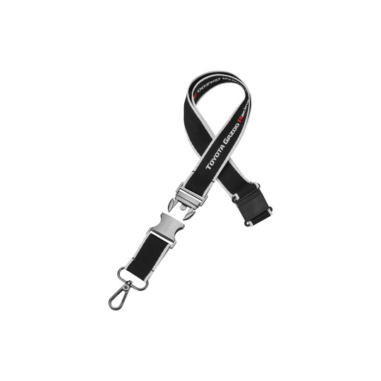 Toyota Gazoo Racing Logo Lanyard Black
