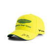 2025 Aston Martin F1 Mens Alonso Team Baseball Cap lime